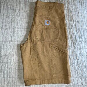 Rugged Flex® Relaxed Fit Canvas Work Short - 32